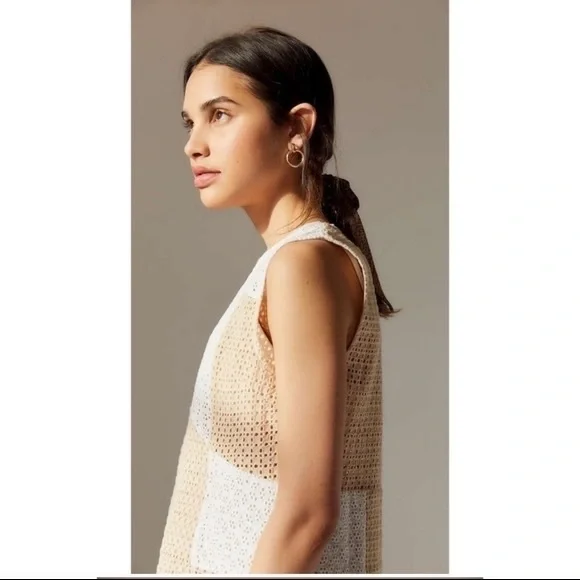 Urban Outfitters Patchwork Eyelet Dress - Picture 5 of 7